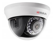 5Мп внутренняя купольная HD-TVI камера HIWATCH DS-T591(C)