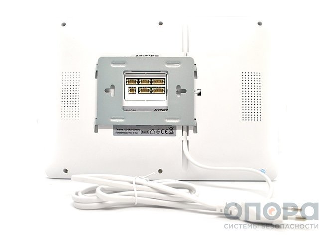 Комплект видеодомофона с датчиком движения, памятью и вызывной панели AccordTec AT-VD A101 C/SD WH / AT-VD308H SL