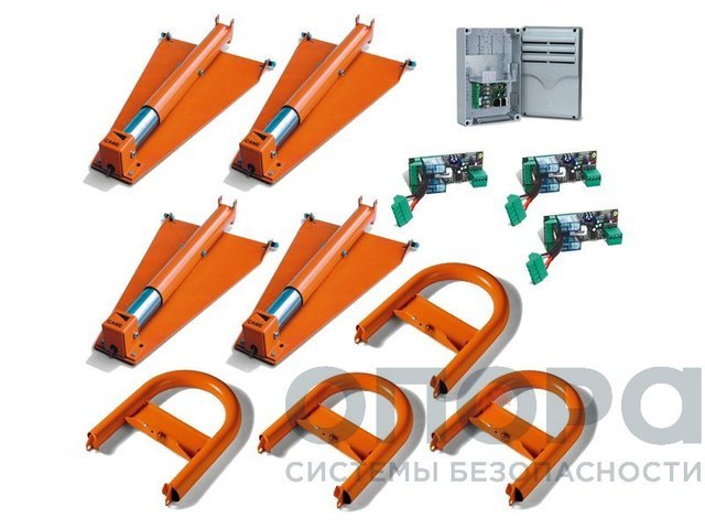 Комплект оборудования на четыре парковочных места CAME UNIPARK4