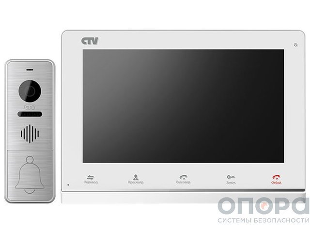 Комплект IP видеодомофона с вызывной панелью CTV-DP4101 AHD