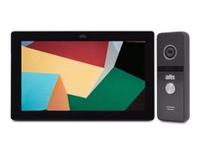 Комплект WiFi видеодомофона с вызывной панелью ATIS AD-770FHD/T Black / AT-400FHD Black