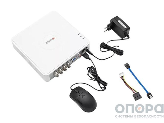 Видеорегистратор 8-ми канальный HiWatch DS-H208QA (c технологией AoC)