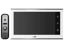 Комплект видеодомофона CTV-DP2702MD W