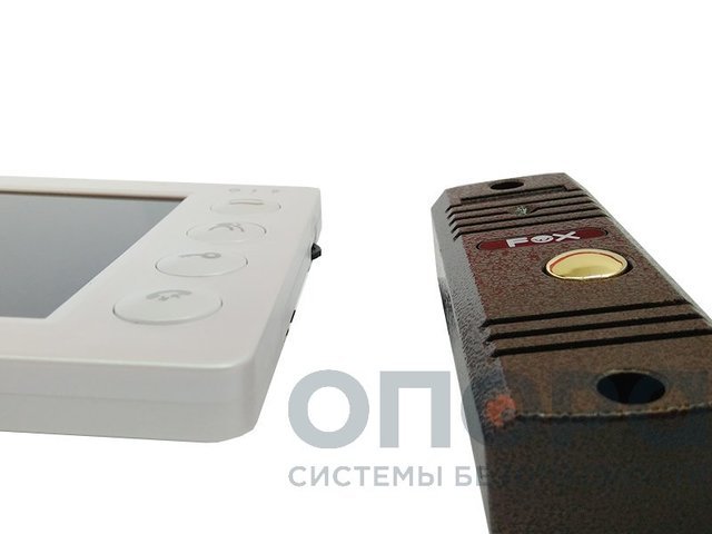 Комплект домофона FOX FX-VD7N-KIT (Янтарь 7) с установкой