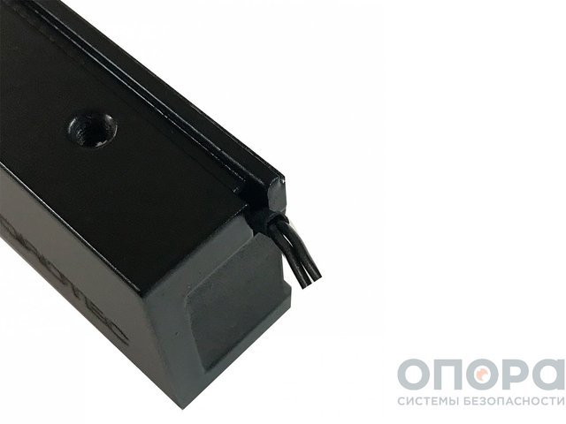 Электромагнитный замок AccordTec ML-200K Premium Black с уголком (вес удержания до 200 кг.)