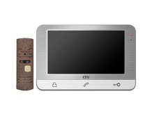 Комплект видеодомофона с вызывной панелью СTV-DP1703 S