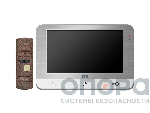 Комплект видеодомофона с вызывной панелью СTV-DP1703 S