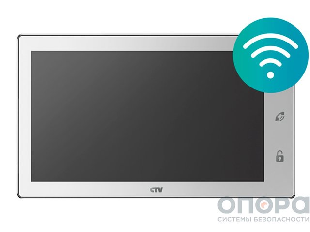 WiFi Монитор видеодомофона CTV-M4102FHD (Белый)